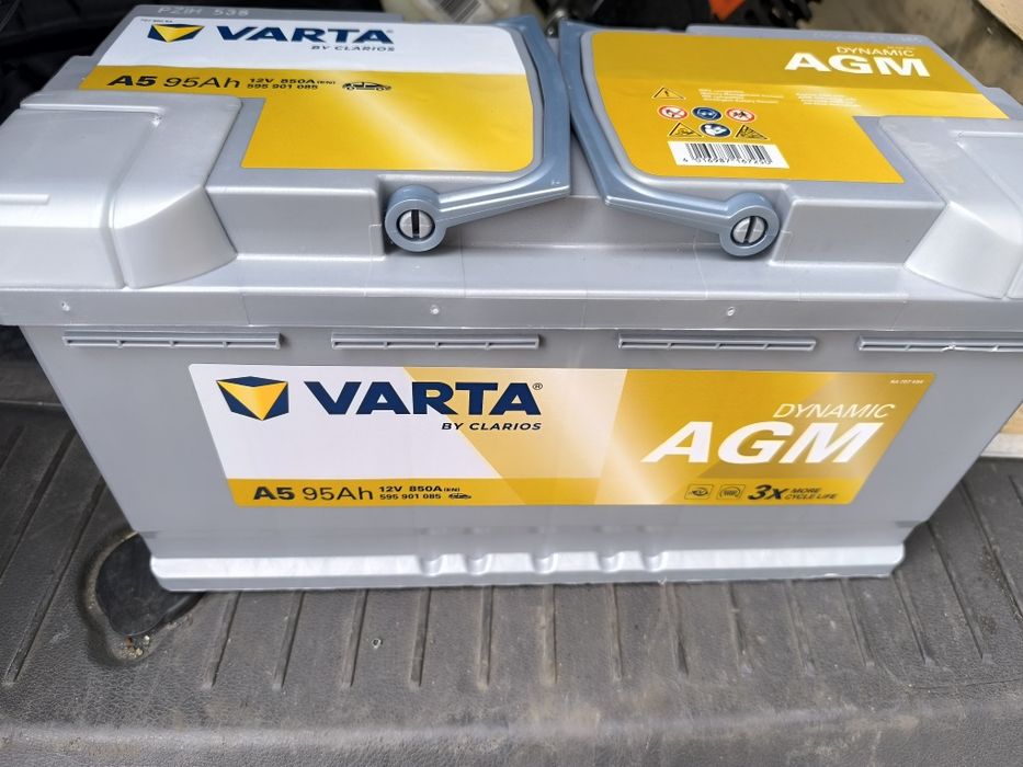 Akumulator 95ah/850A Start&Stop AGM P+ renault master bmw