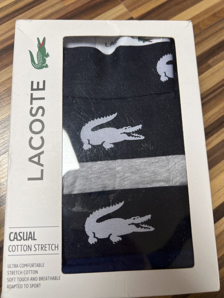 Bokserki męskie firmy Lacoste  rozmiar xl