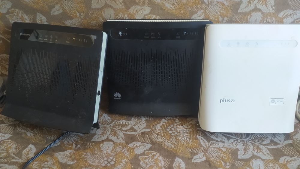 routery zte mf286r i dwa huwei b593s