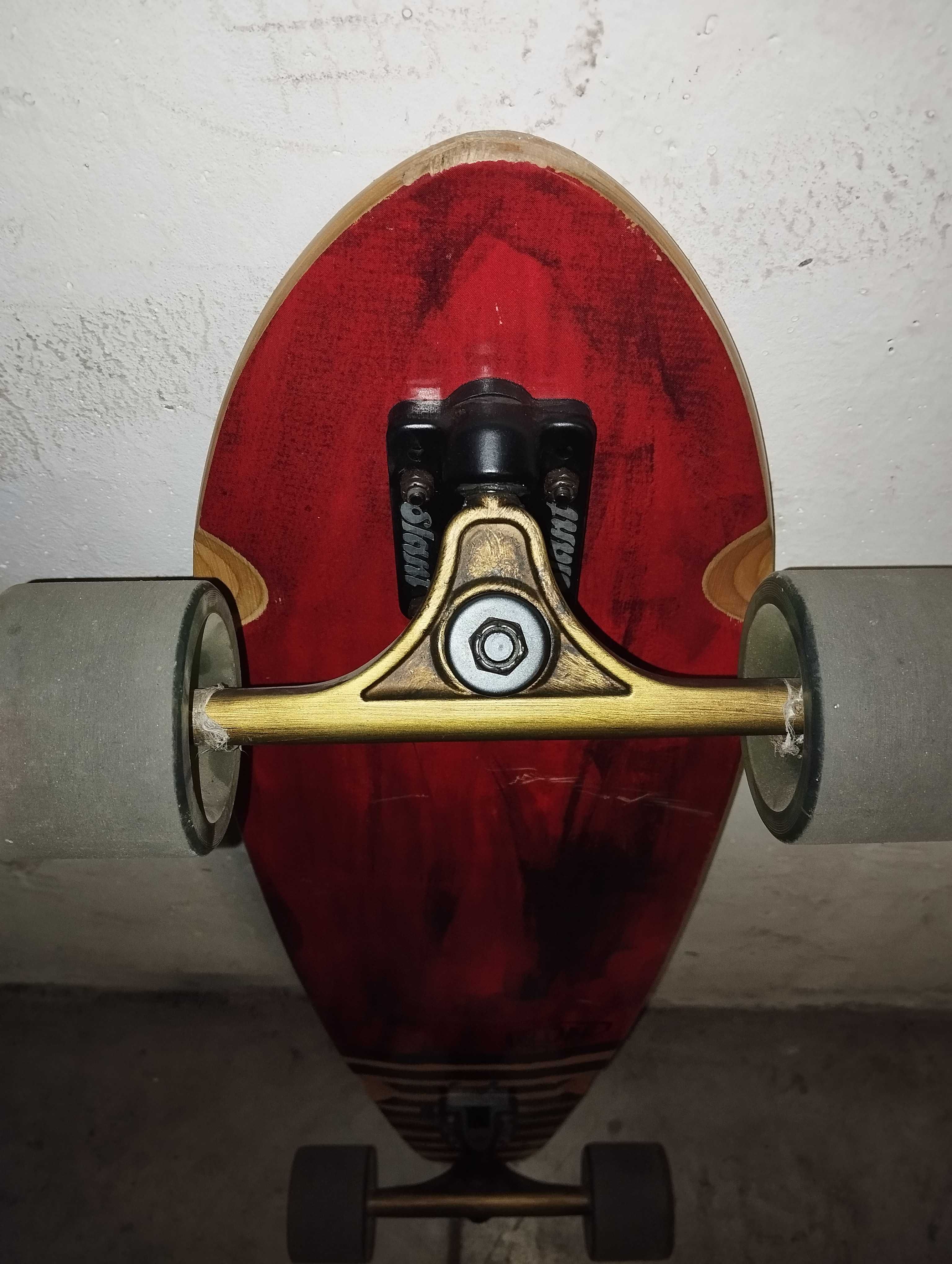 Longboard Globe 36" – cruiser w surferskim stylu, świetny stan!