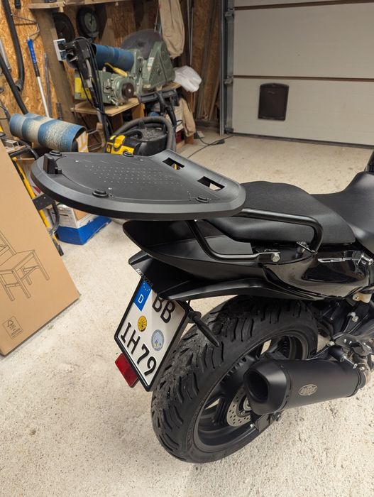 Sprzedam kufer awina 48 stelaż pod kufer honda cbf 1000