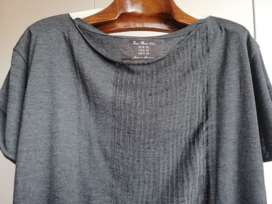 Malha Zara em cinza