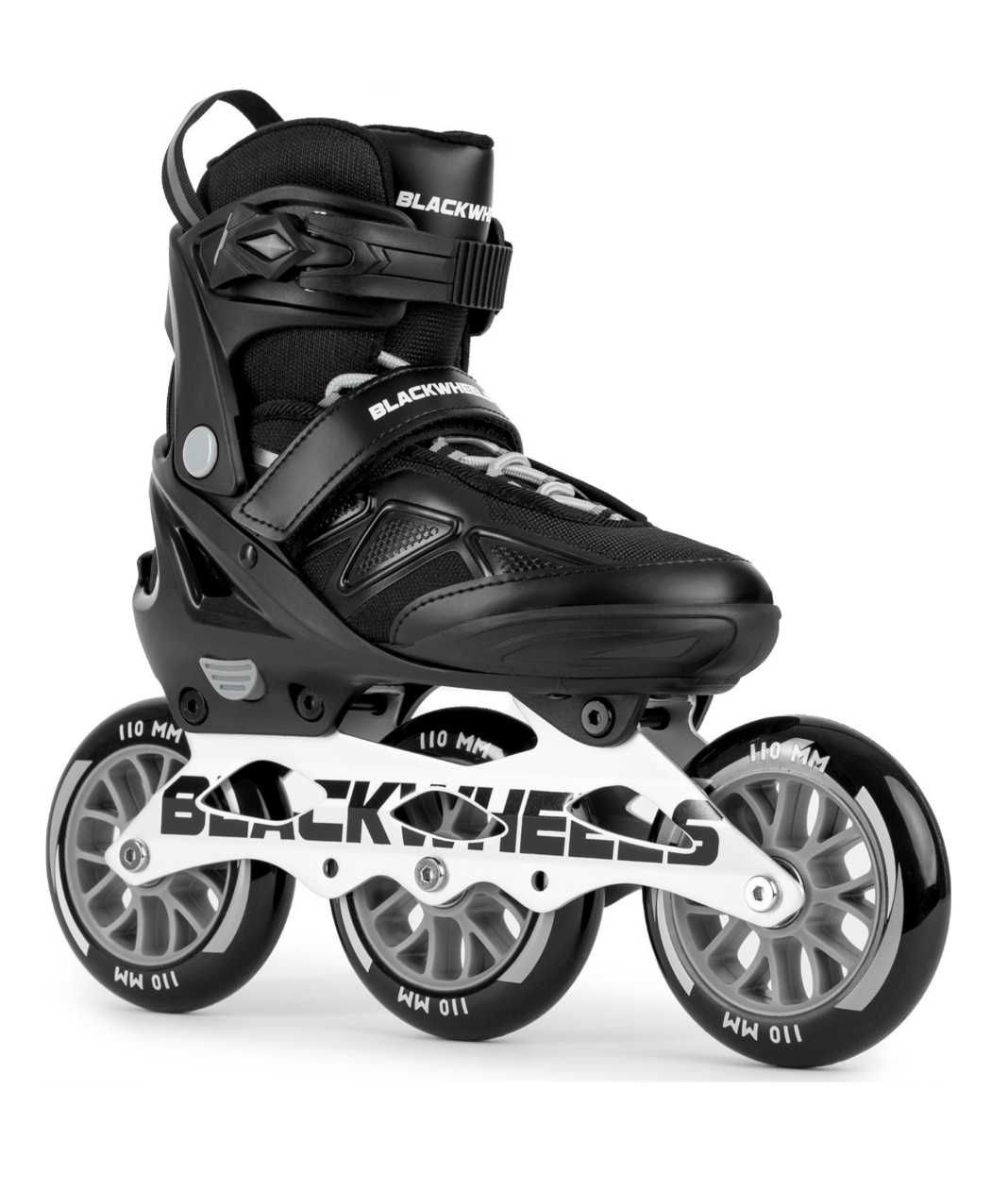 Rolki Blackwheels Dynamic szybkościowe regulowane czarne 37-40