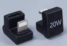 Adapter Kątowy USB C 180 Stopni (2 Sztuki)