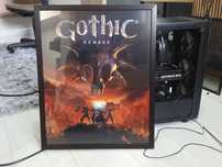 Gothic 1 remake Obraz Wielkość 40x50 cm dla fana i kolekcjonera