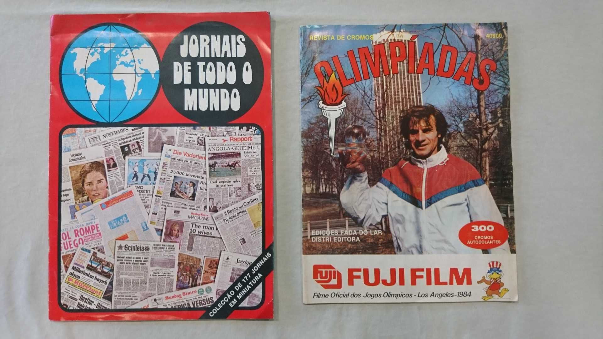 Cadernetas: Rei Leão; Jurassic Park; Mask; Cleópatra; Rua Sésamo