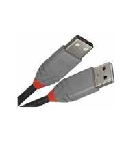 Kabel USB 2.0 A-A LINDY ANTHRA LINE 36690 0,2m