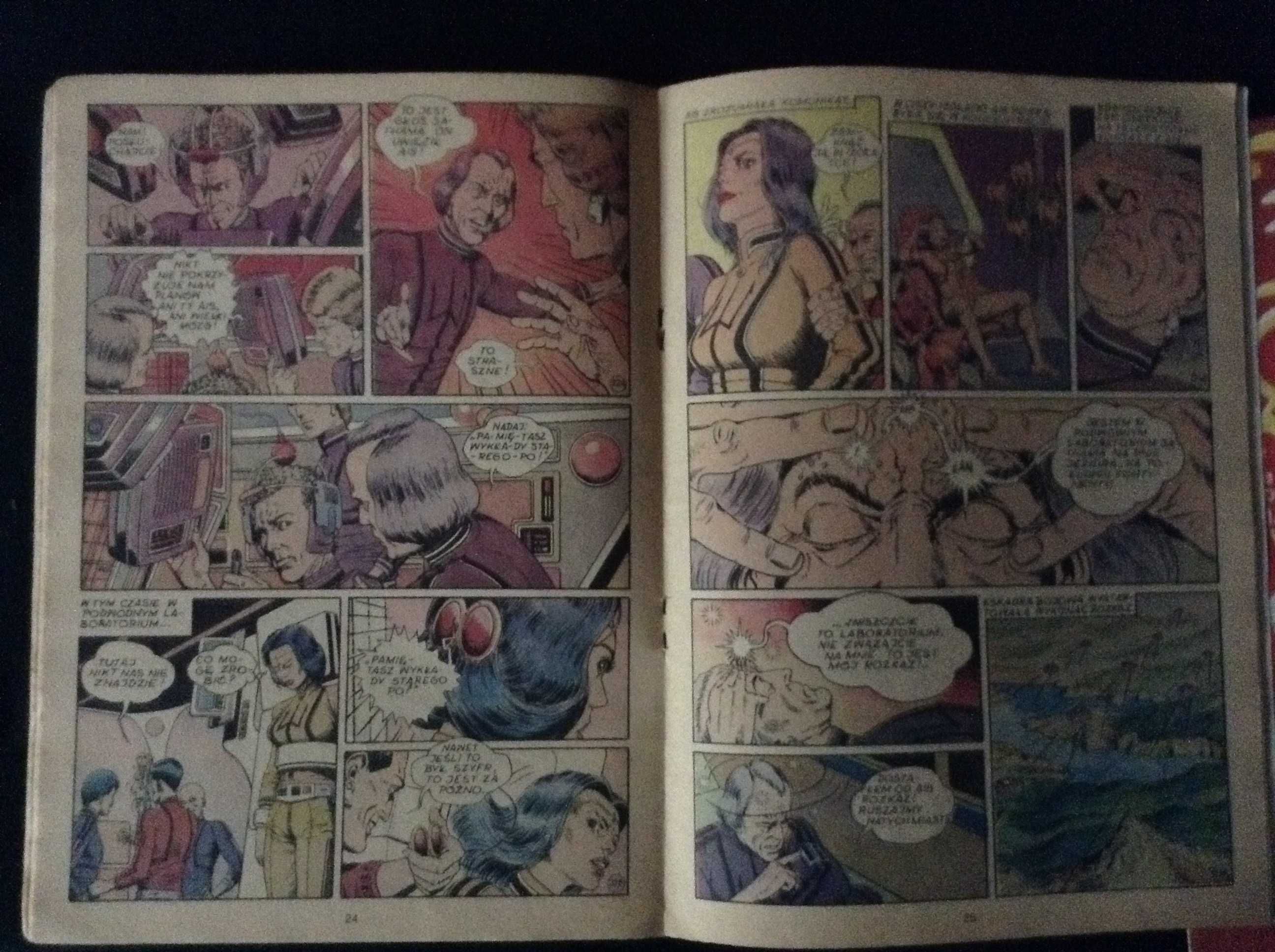 Komiksy 4 szt. r.1989, r.1984, r.1988, r.1984