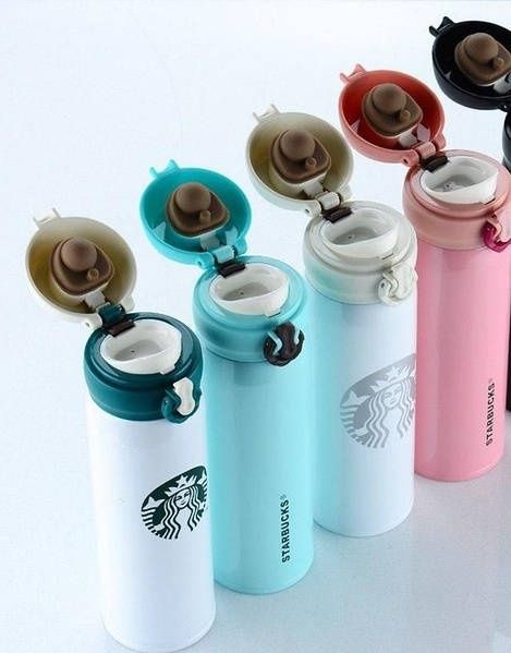 Термос  Starbucks Style vacuum cup: срібло,  бронз