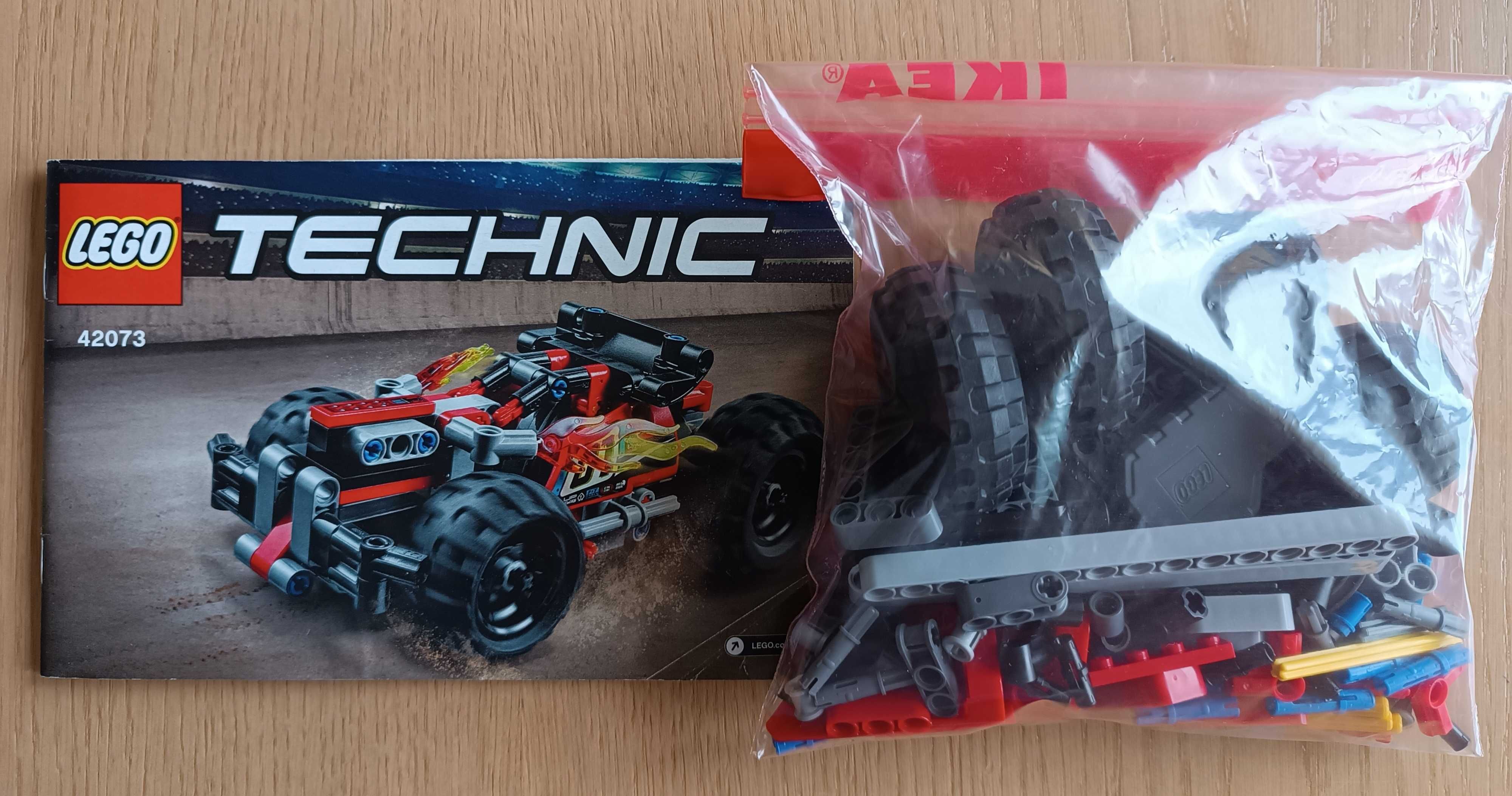LEGO Technic 42073 Czerwona Wyścigówka Stan Idealny