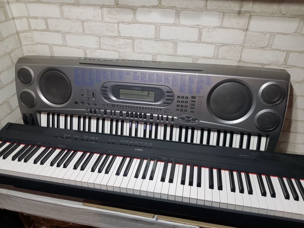 Цифрове піаніно,синтезатор Yamaha P-115,Casio WK-1800, на 88/76 клавіш