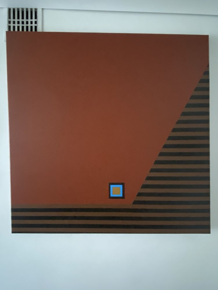 Duży obraz na płótnie „Syzyf” 90x90 cm