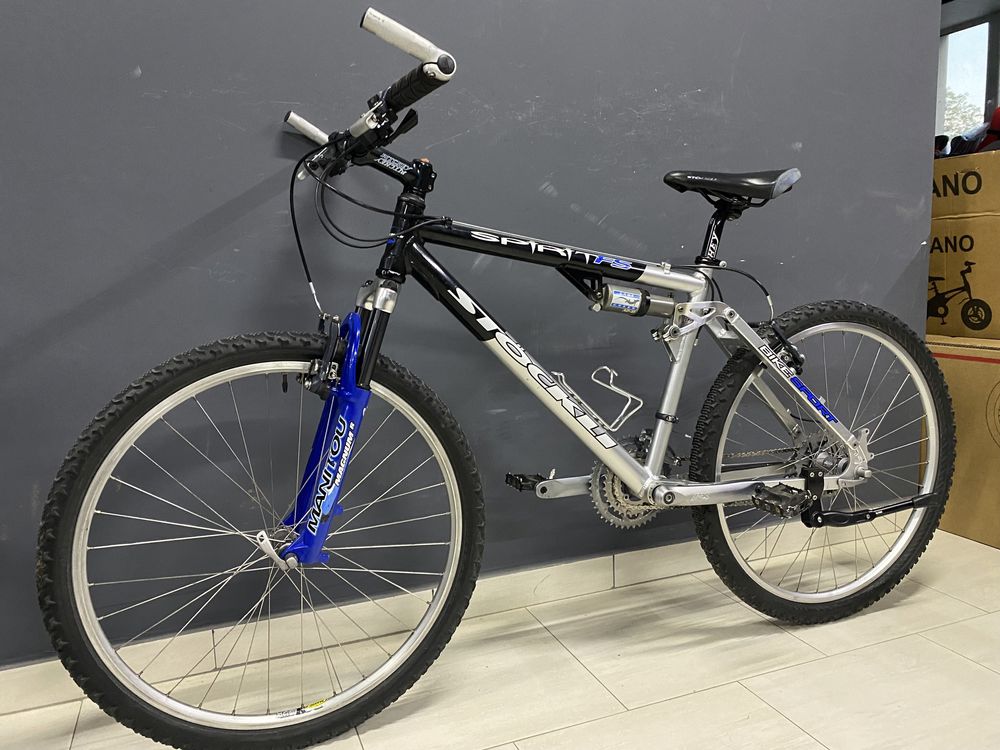 Топовий Швейцарський двопідвісний велосипед Stockli на Shimano Deore X