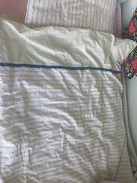 Pościel Ikea dwa komplety kołdra poduszka ochraniacz