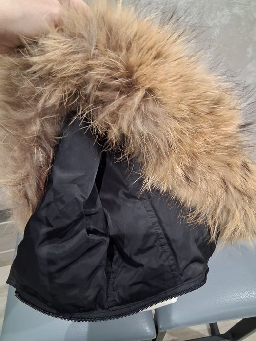 Kaptur z  pięknym lisem jenota