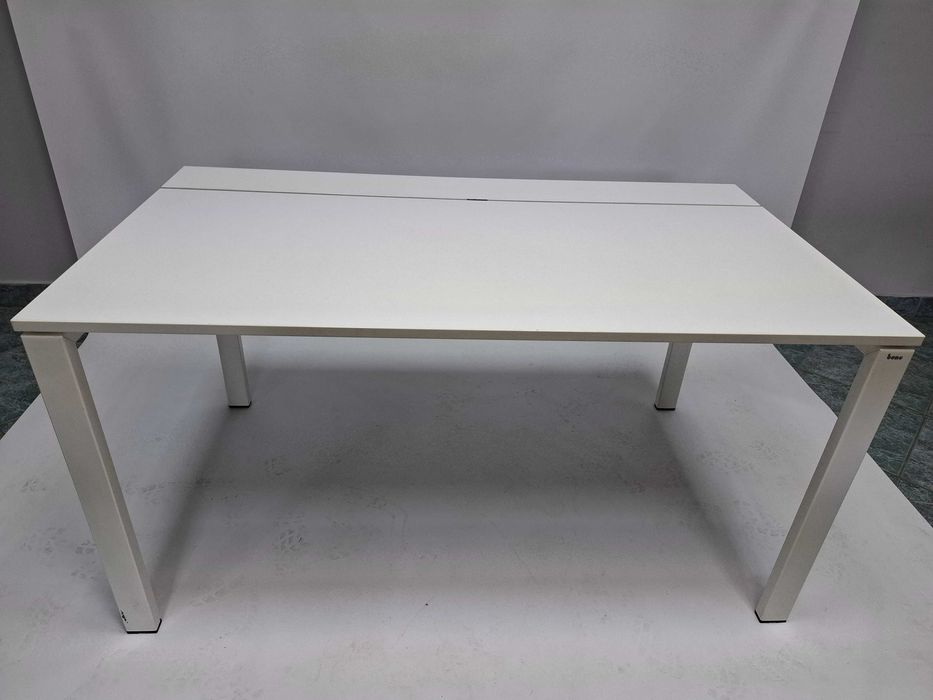 Biurko proste Bene 140x80 białe