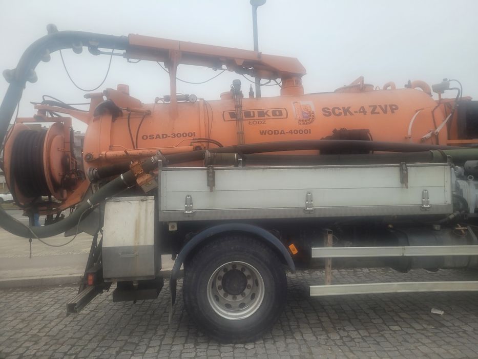 VOLVO VL220 WUKO SCK-4 do czyszczenia kanalizacji asenizacyjny