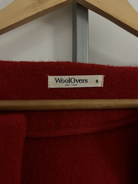 Жакет красный , размер S , 100% шерсть