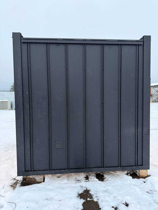 Модульна сауна “Wood Cube”з панорамним вікном.Сауна на дровах.Виробник