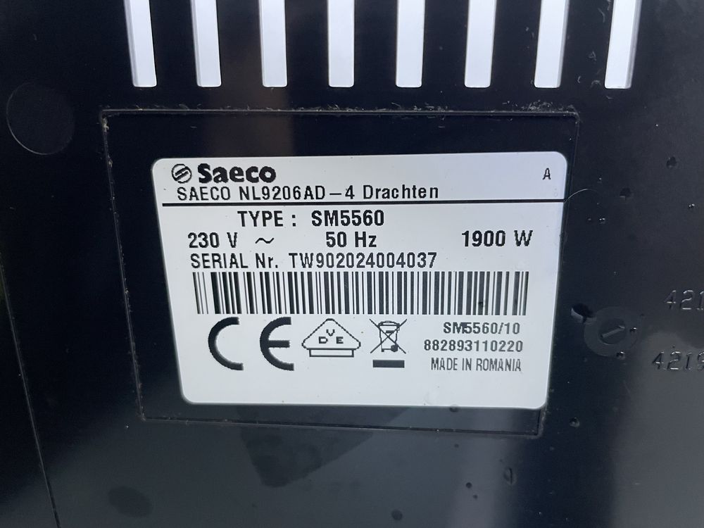 Кофемашина Saeco PicoBaristo de luxe из Германии обслужена гарантия