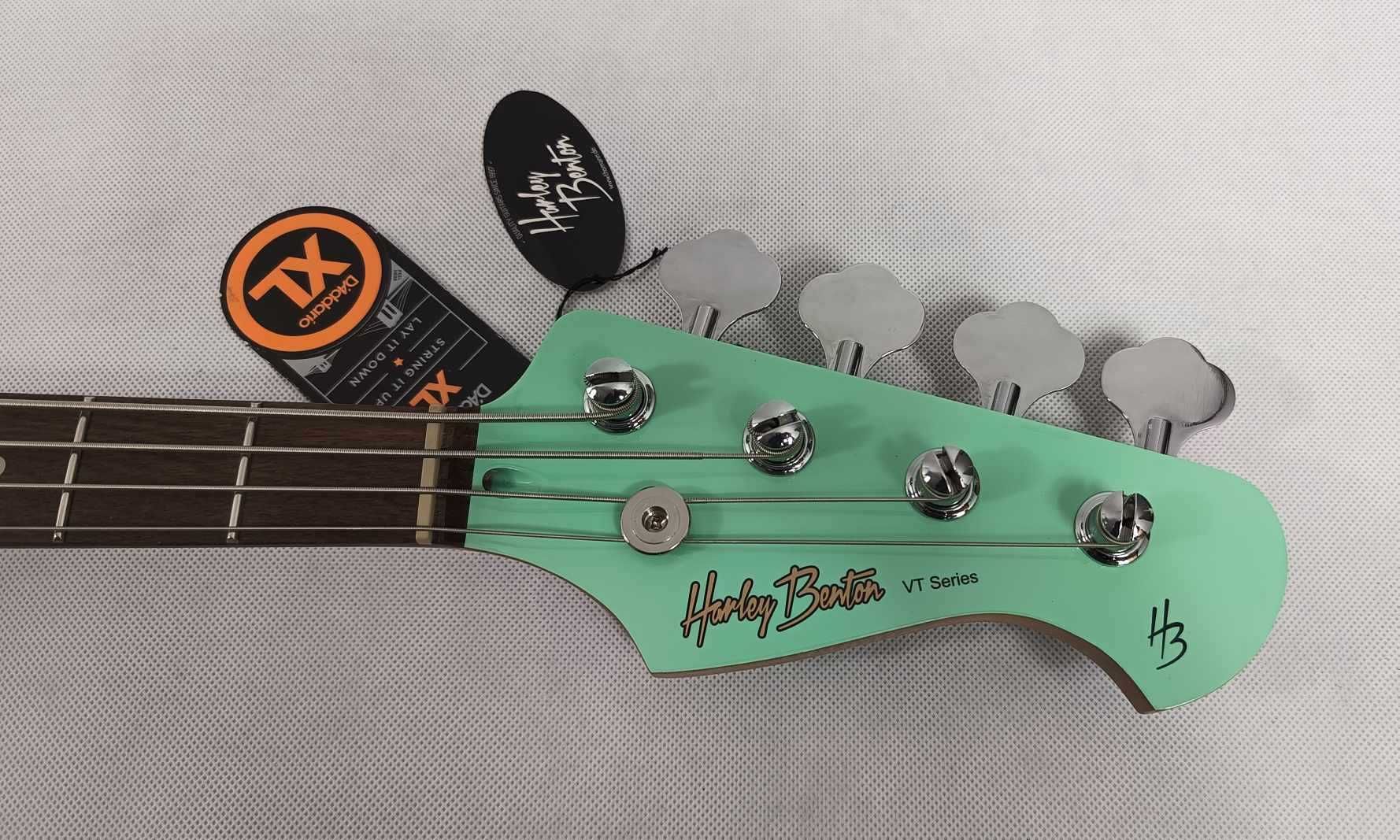 Harley Benton JB-62CC SFG gitara basowa-typ Jazz Bass