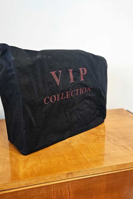 NOWA Elegancka aktówka VIP COLLECTION – skórzana + etui ochronne