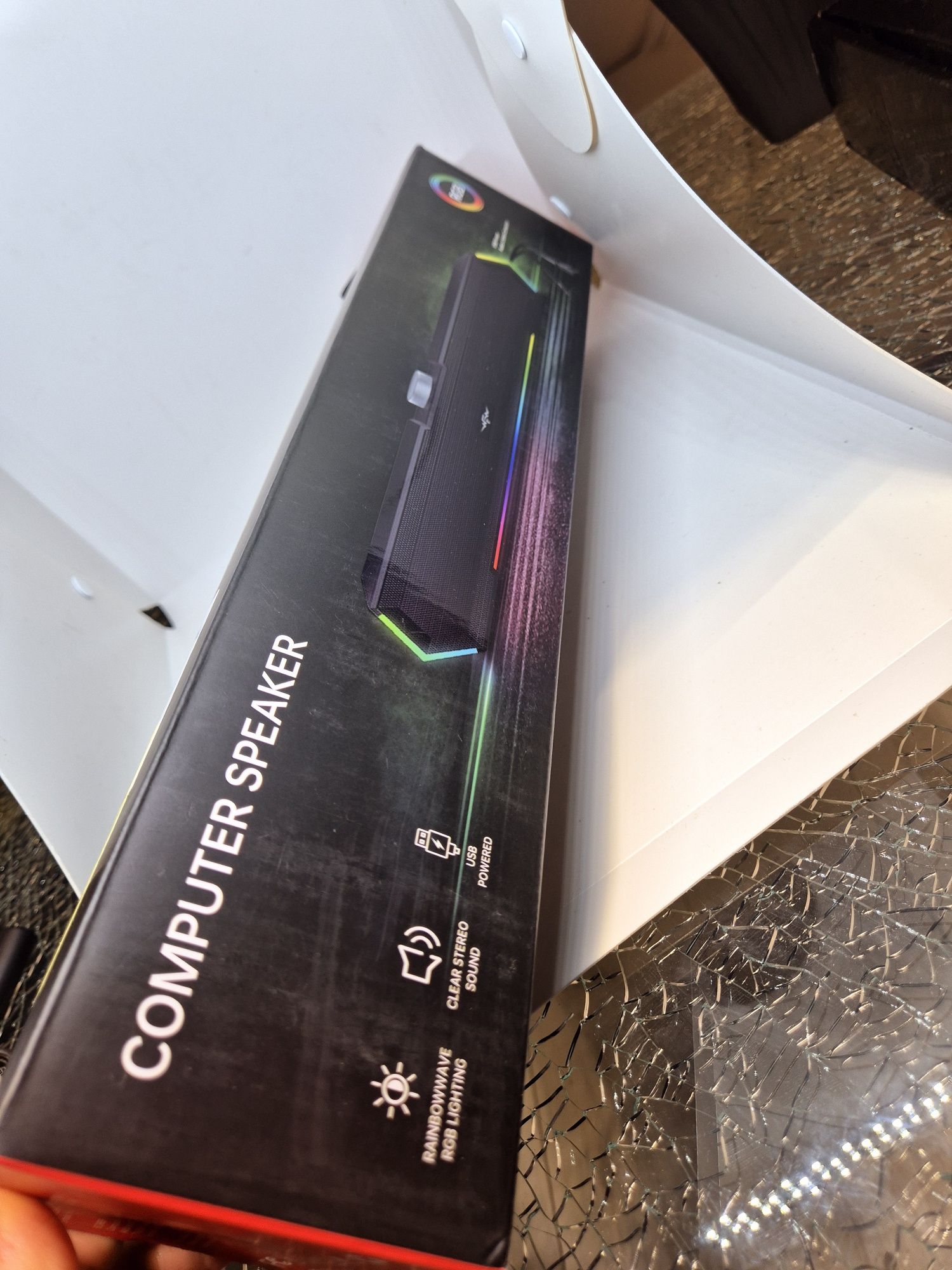 Głośnik Soundbar Komputerowy do komputera PC Laptopa USB Bazivve V30