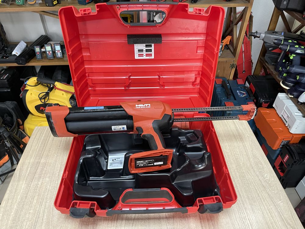 Hilti HDE 500-A22 / акумуляторний дозатор для хім.анкерів Хілті