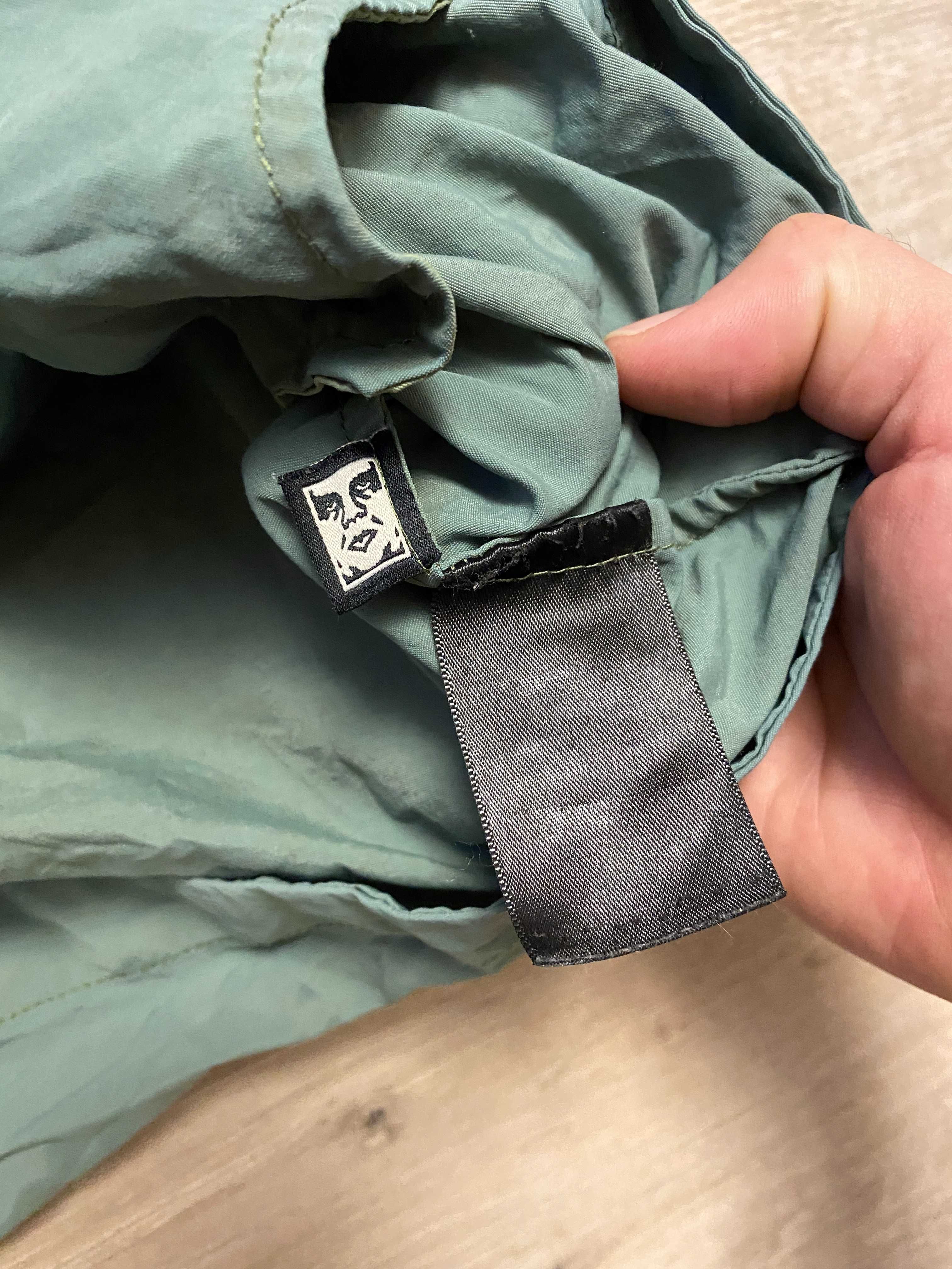 Куртка ветровка Obey Olive Coach Jacket