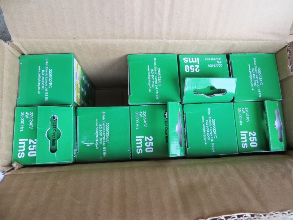 Zarówki led typ angielski za 10 szt.