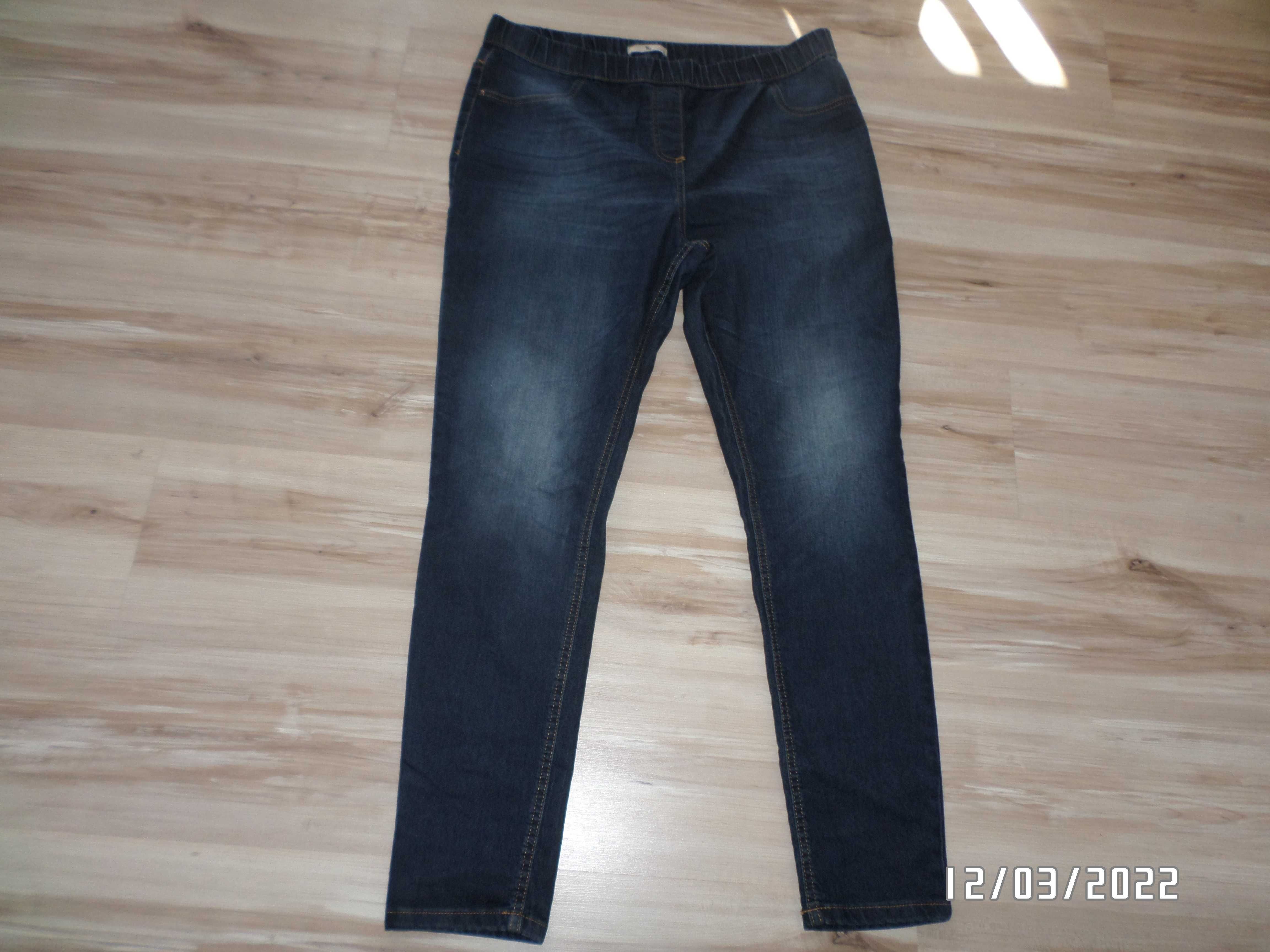 spodnie damskie-jeans-xl-16-elastyczne-dres