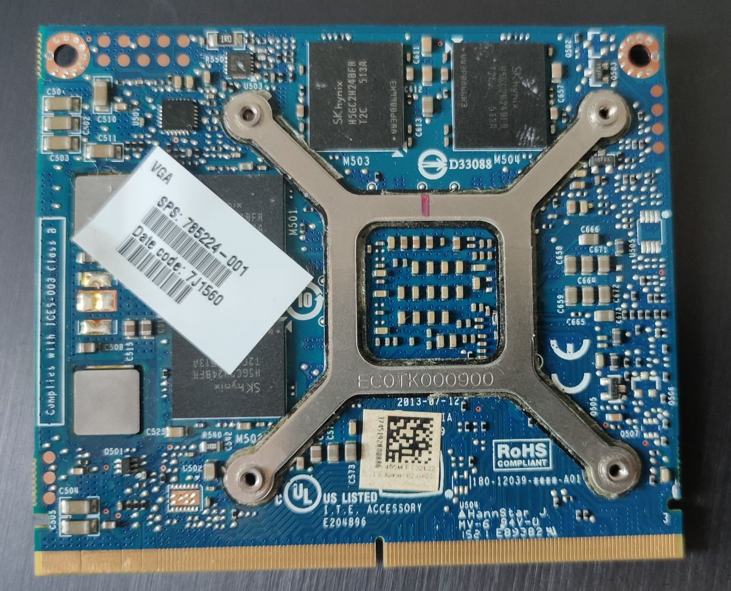 Karta graficzna nVidia Quadro K2100M 2GB MXM