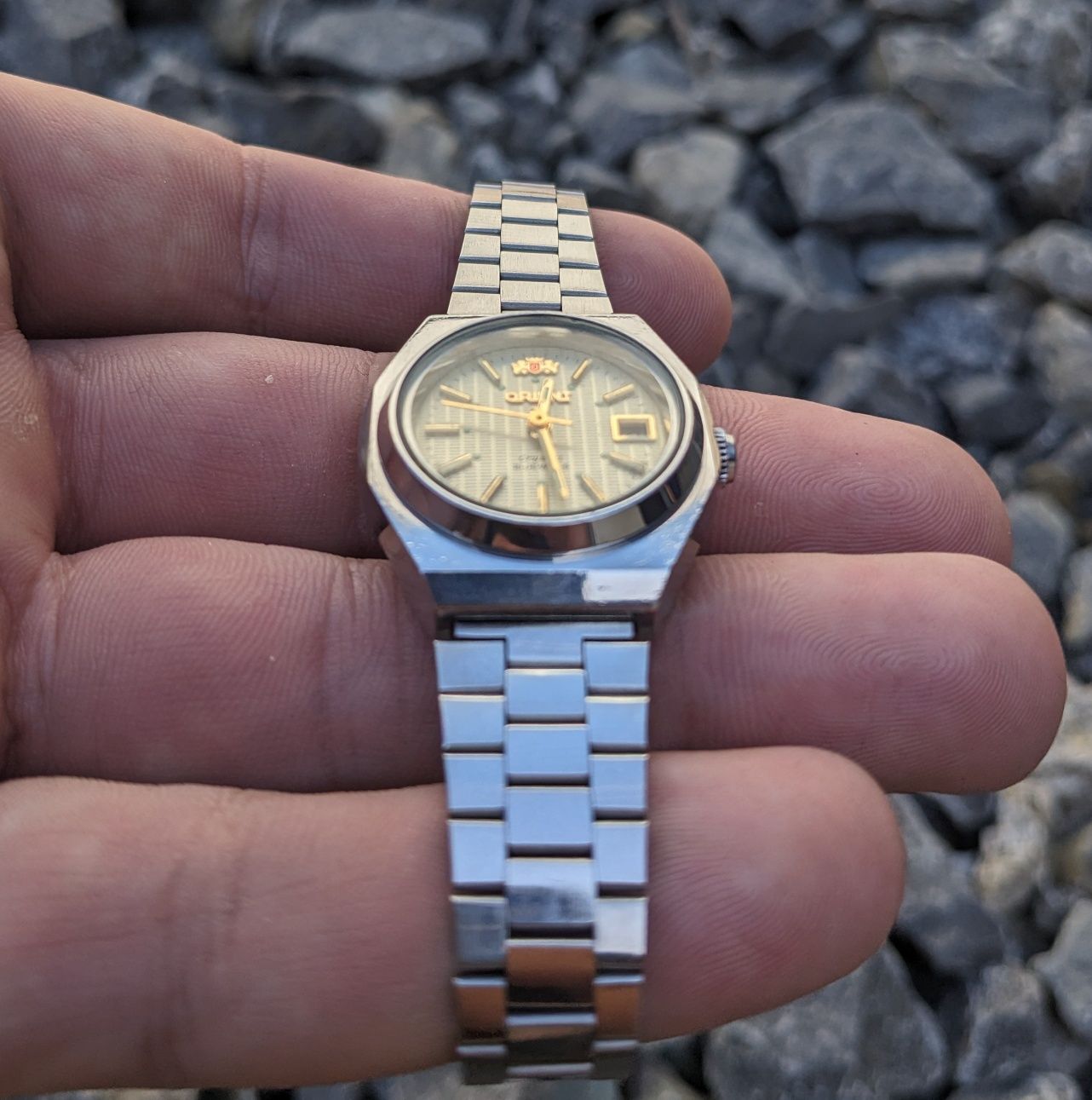 Годинник Orient Crystal 21 Jewels японський вінтажний жіночий оригінал