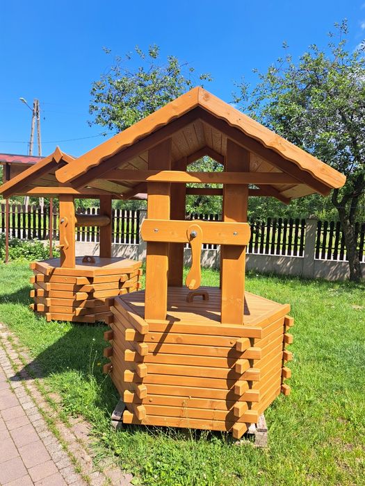 Buda dla psa ściągany dach, studnia ogrodowa, wyroby ogrodowe
