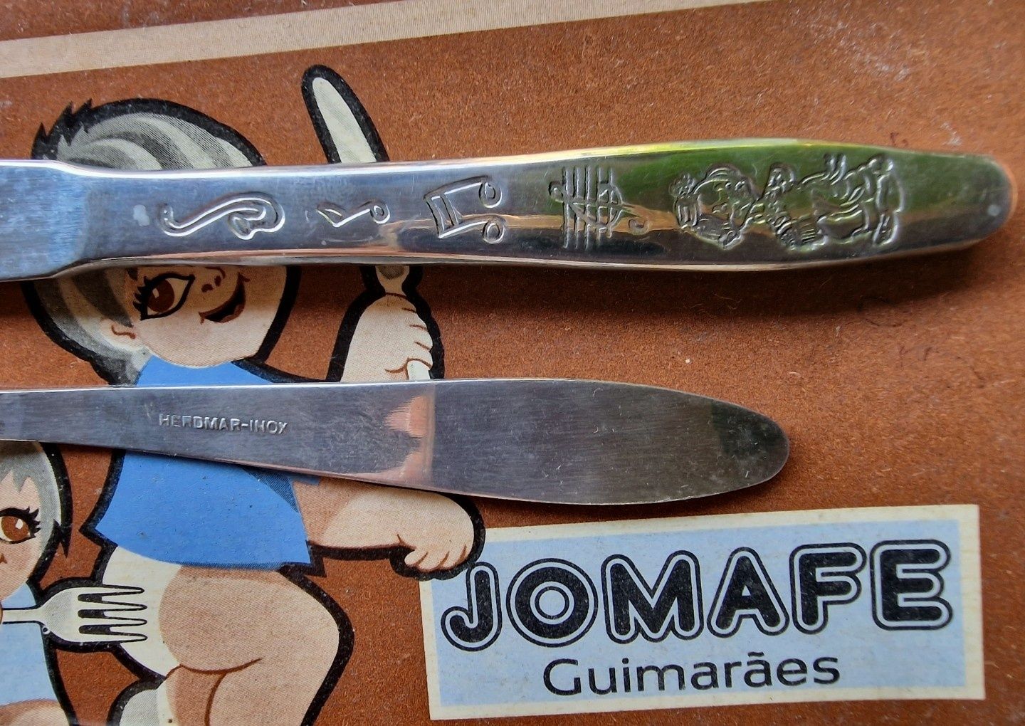 Set de Talheres de Criança da JOMAFE Guimarães Vintage