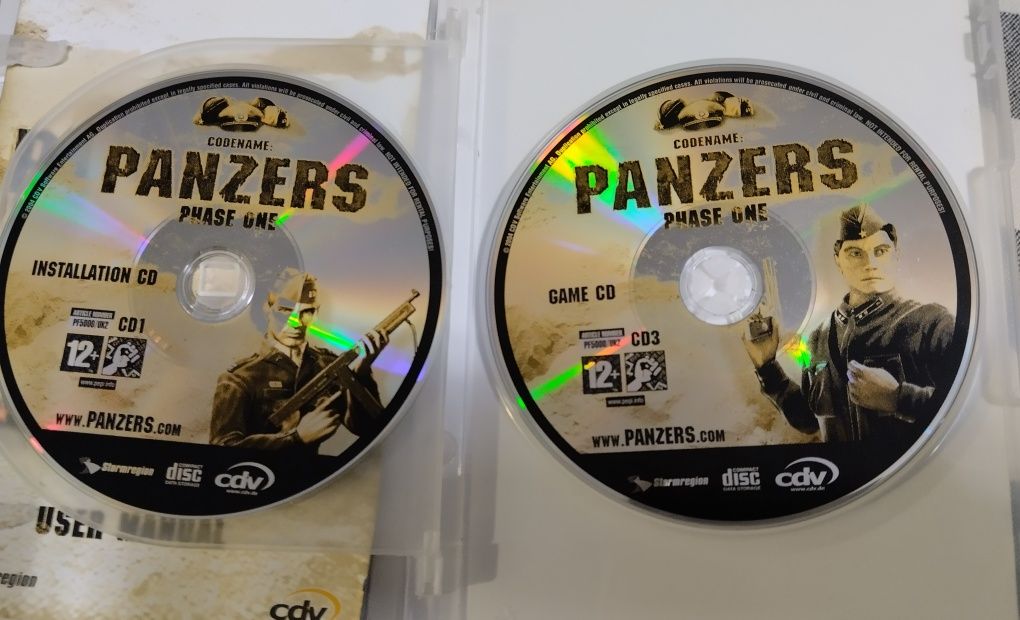 Jogo PC-CD- ROM Panzers Phase One