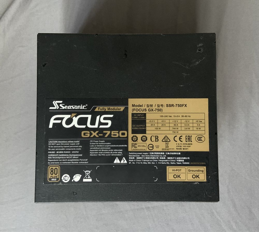 Seasonic Focus 750w