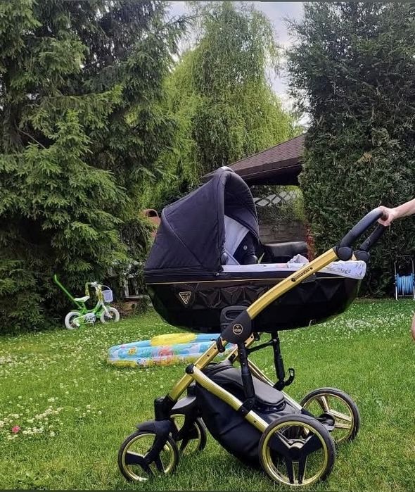 JUNAMA DIAMOND S-LINE V3 wózek dziecięcy 2w1 + gratisy