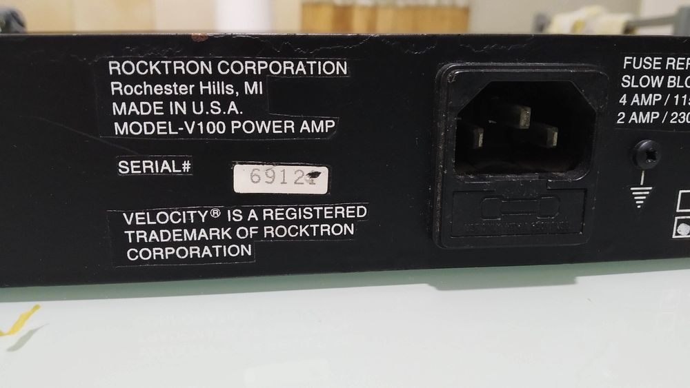 Rocktron velocity 100 stereo - boss - MXR - line6