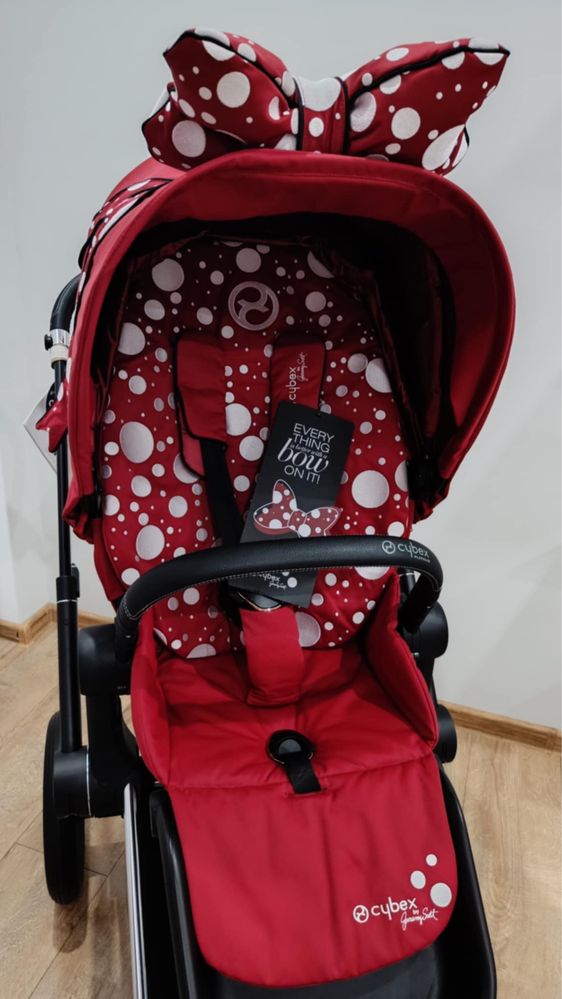 Cybex priam 4.0 tapicerka  Jeremy Scott Petticoat red