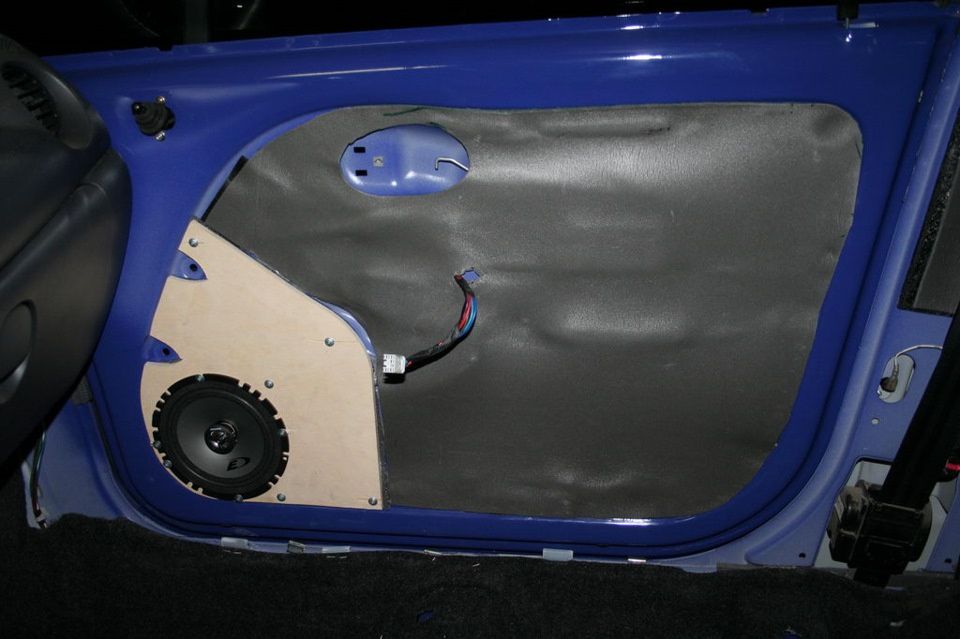 Акустические подиумы под динамики Daewoo Matiz/Chery QQ (Деу Матиз)