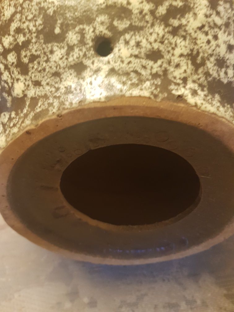 Lampa wazon etniczny ceramiczny