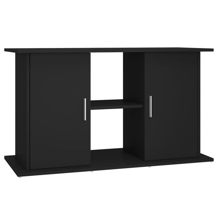 Szafka Pod Akwarium Vidaxl, Czarna, 101x41x58 cm, Stabilna
