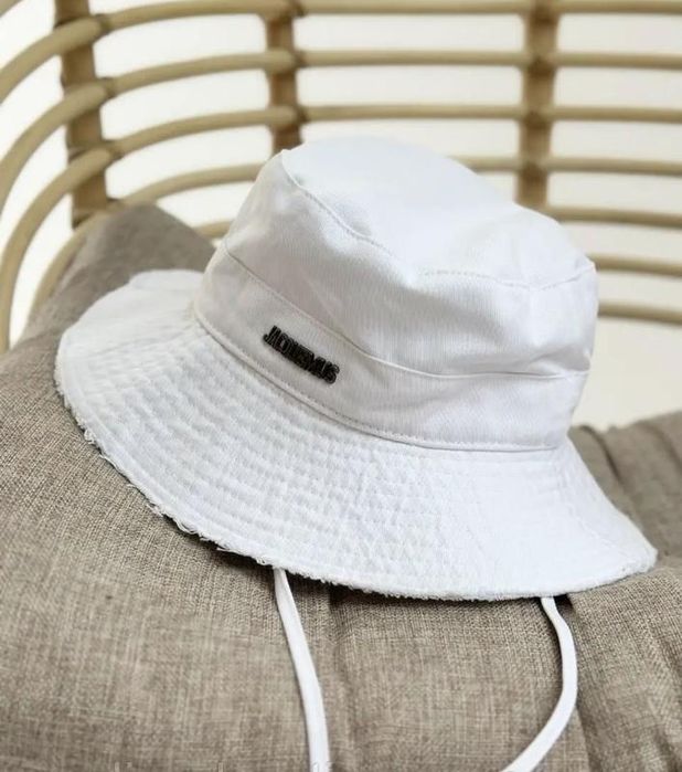 Панама Jacquemus Белая Люкс Качество Ruslan Baginskiy