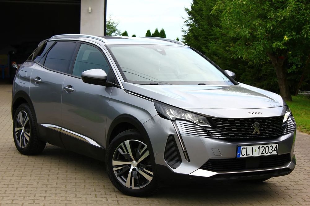 Peugeot 3008 1.5 HDI 130KM Allure I Właściciel Serwis Bezwypadkowy Ładne Auto FV23%