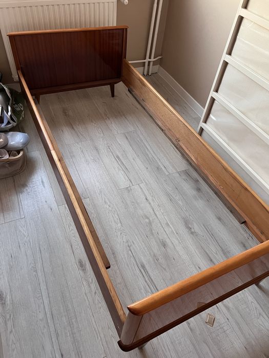 Łóżko prl vintage