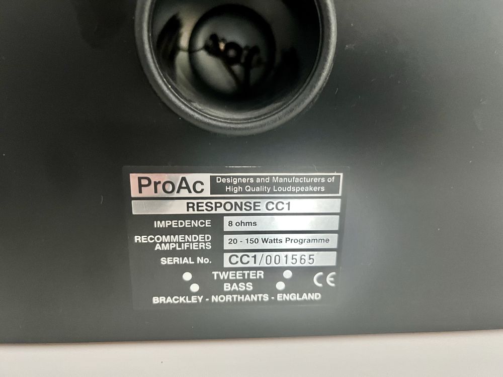 ProaAc Response CC1 - coluna central