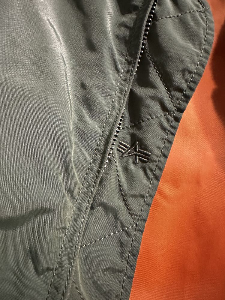 Alpha industries бомбер куртка XL