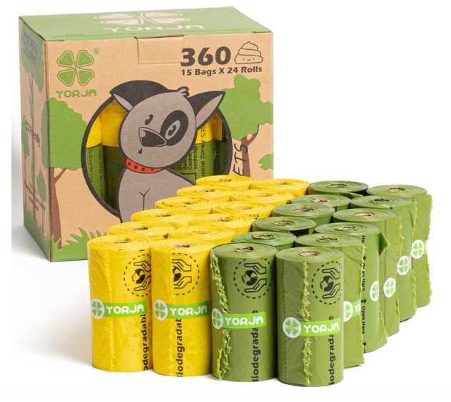 Woreczki Na Odchody Dla Psów Biodegradowalne Szczelne Duże 24