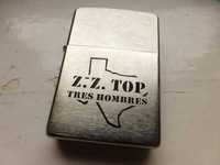 Super Zippo ZZ Top Tres Hombres Texas Grawer